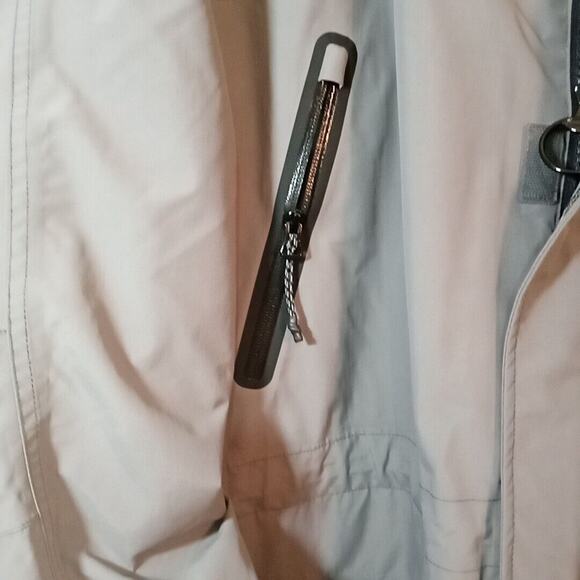 Lands End Jacket Mens XXL/T 50-52 Gray Detachable Hood - Picture 5 of 11